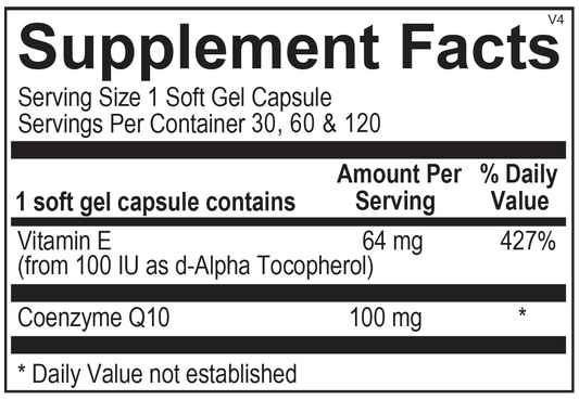CoQ-10 by OrthoMolecular 30ct