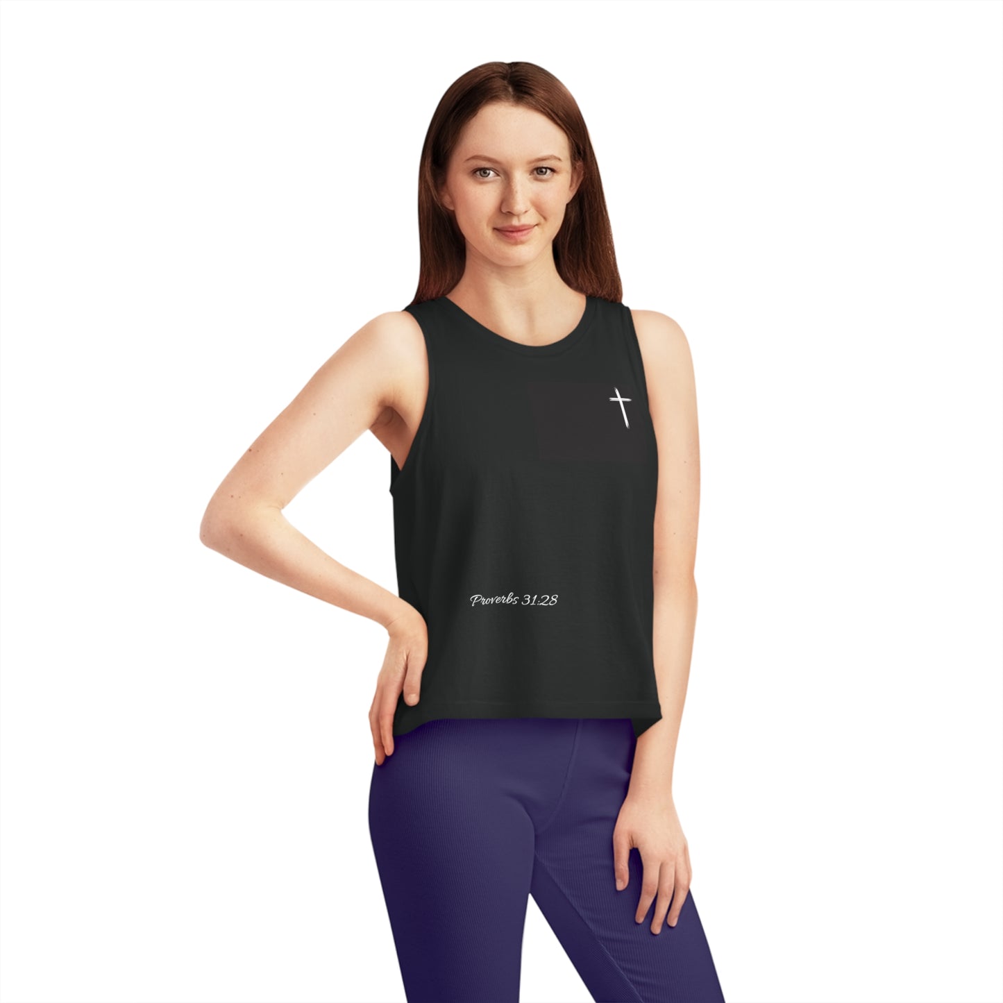 Women's Gym Cropped Tank Top Christian