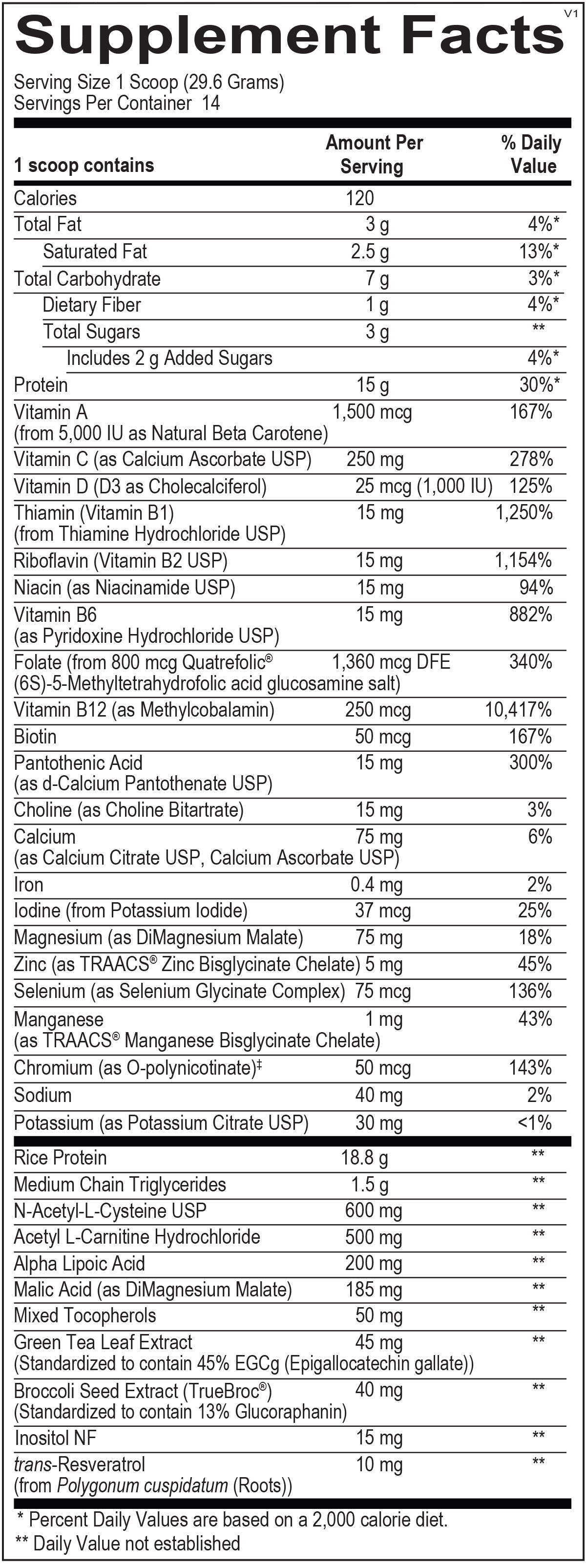 MitoCore Protein Blend STRAWBERRY