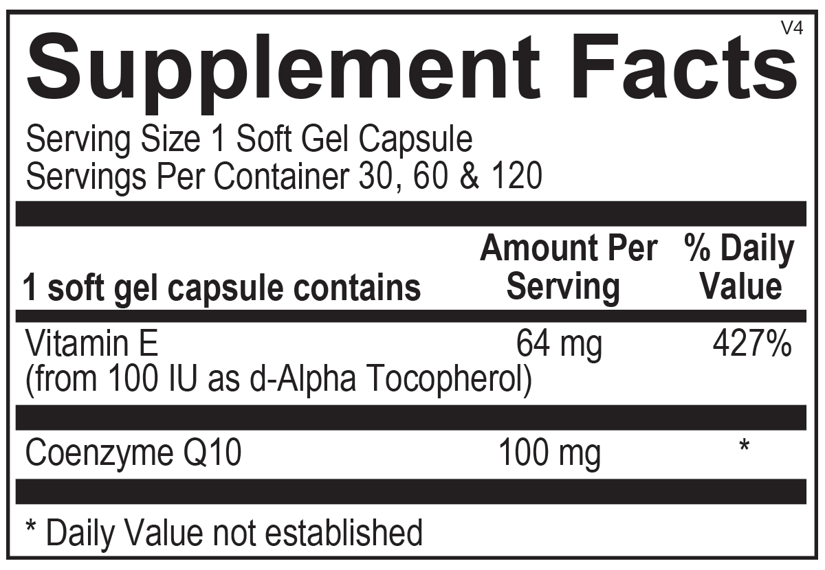 CoQ-10 by OrthoMolecular 30ct
