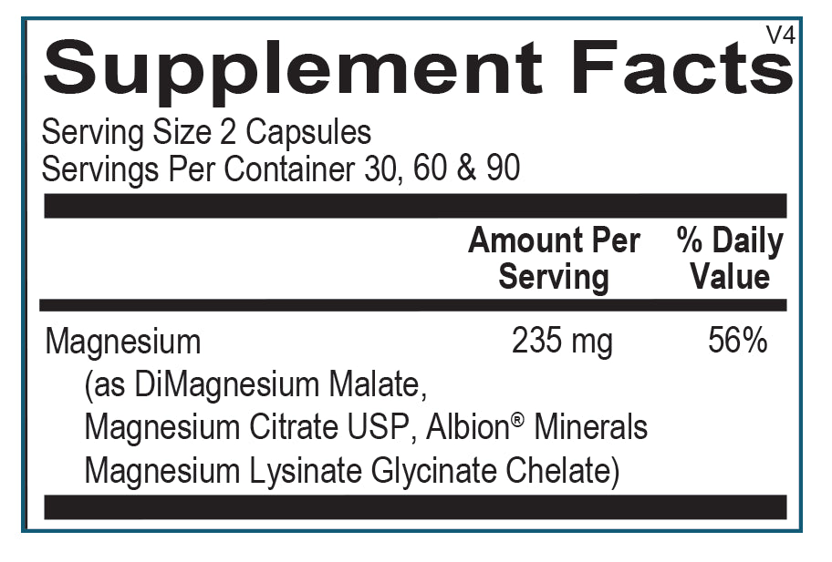 Reacted Magnesium 60ct
