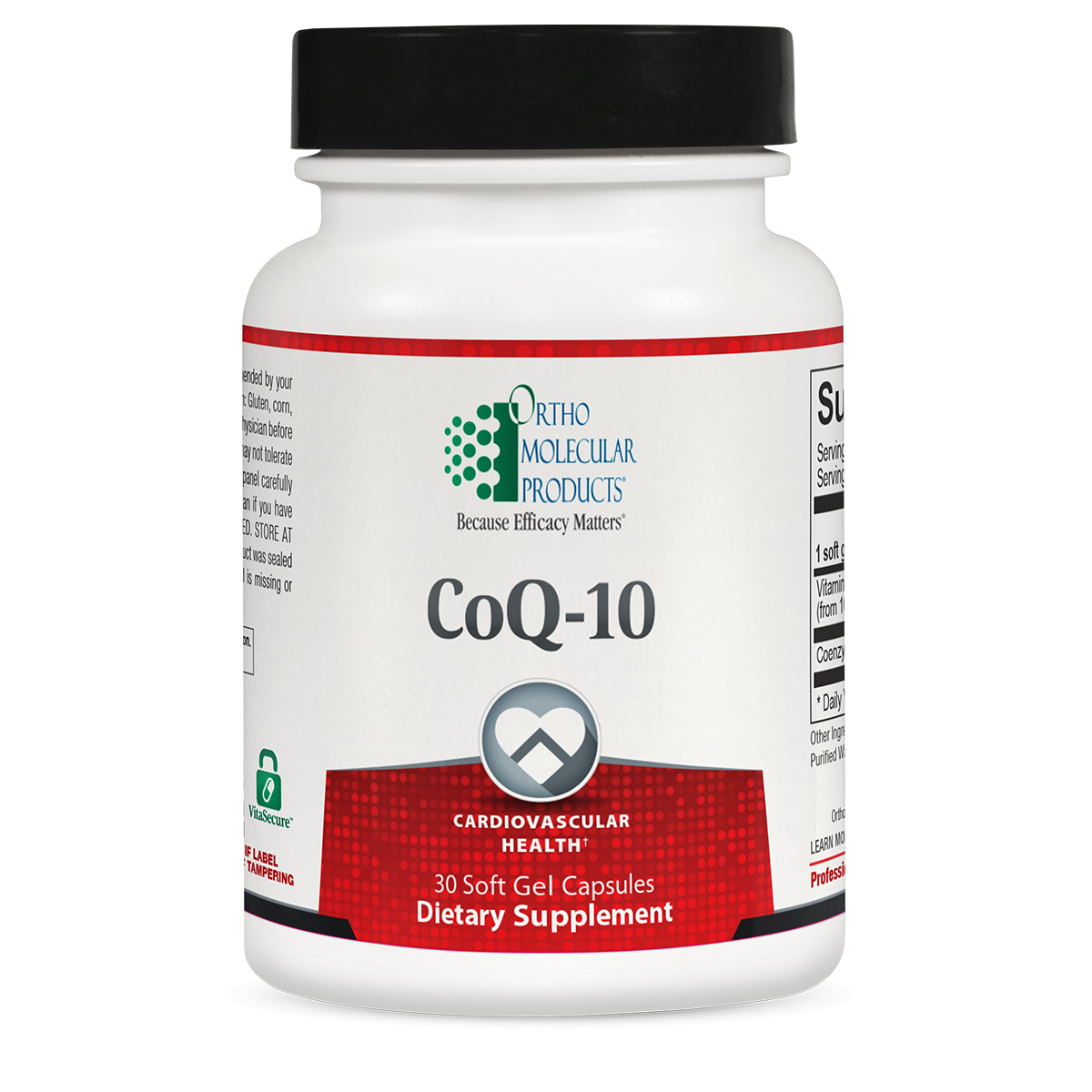CoQ-10 by OrthoMolecular 30ct
